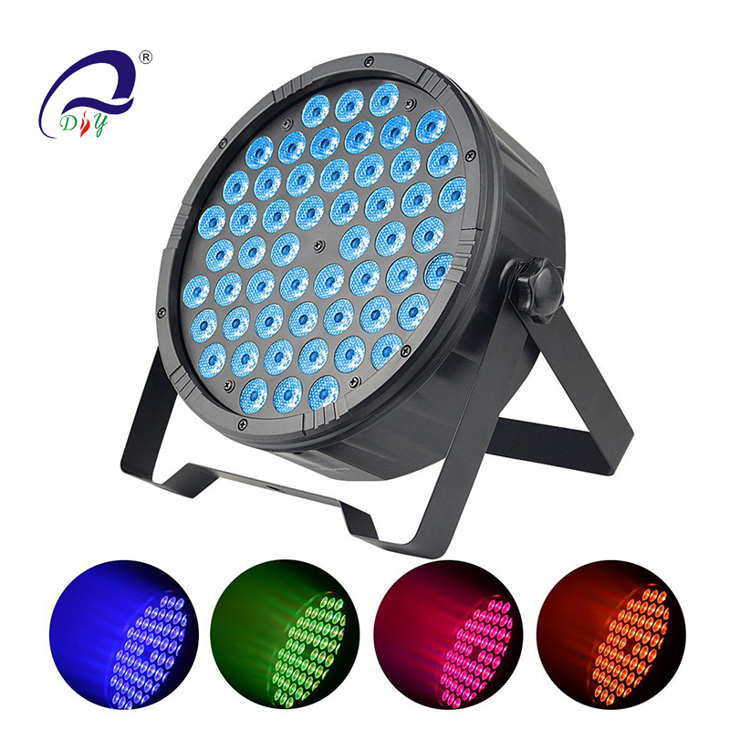 PL100II 54ks *1W LED Par Light with Plastic Case for Dj Wedding